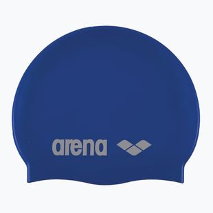 Arena Classic Silicone blau himmelblau/weiß Badekappe