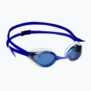 Arena Python Mirror blaue Spiegel/weiße Schwimmbrille