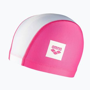 Arena Unix II Jr Kinderschwimmkappe rosa/weiß