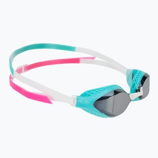 Arena Air-Speed Mirror silber/türkis/multi Schwimmbrille