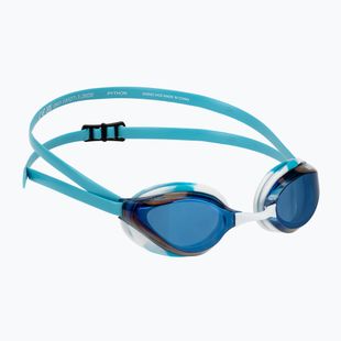 Schwimmbrille arena Python Mirror blue mirror/white/sky