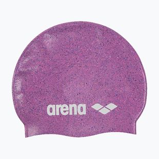 Kinder-Schwimmkappe arena Silicone Cap Jr pink multi