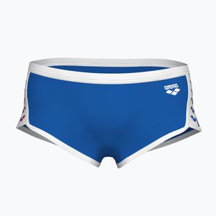 Men's arena Icons Swim Low Waist Short Solid royal/weißer Badeslip