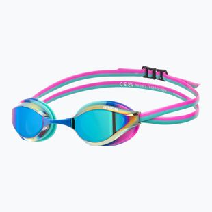 Schwimmbrille arena Python Mirror turquoise/water/fuchsia