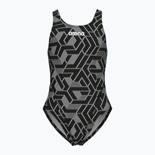 Arena Escape Swim Tech L schwarz/team black Kinderbadeanzug einteilig