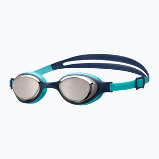 Schwimmbrille Kinder arena Air Jr Mirror silver/navy/water