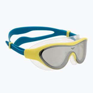 Schwimmbrille Kinder arena The One Mirror Jr silver/soft green/blue cosmo