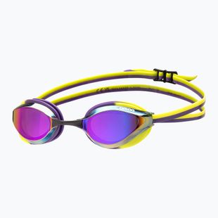 Arena Python Mirror Schwimmbrille violett/pflaume/kalk