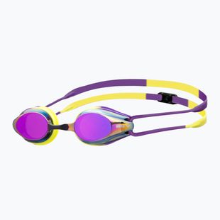 Schwimmbrille arena Tracks Mirror violet/plum/artic lime