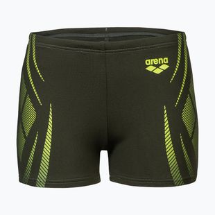 Kinder arena Poseidonia Swim Short dark sage/artic lime Boxershorts