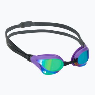 Arena Schwimmbrille Cobra Swipe Mirror smaragd/pflaume/schwarz