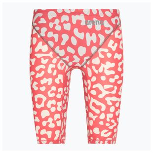 Jammer-Badehose Herren arena Powerskin ST Next LE Jammer leopard skin geranium