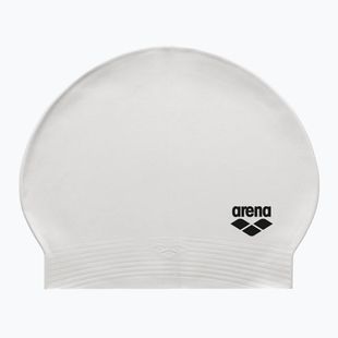 Arena Soft Latex II Badekappe weiß/schwarz