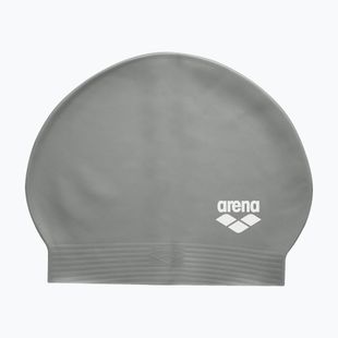 Schwimmkappe arena Soft Latex II silver/black