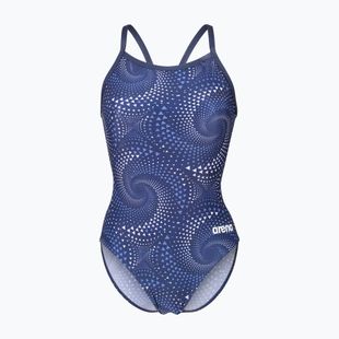 Damen-Einteiler Badeanzug arena Fireflow Lightdrop Back navy/team navy
