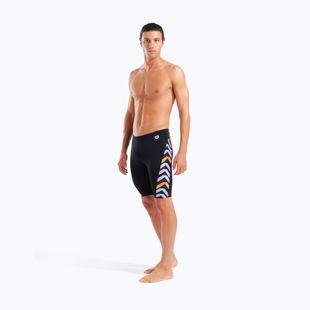 Herren-Schwimmjammer arena Texture Swim black/black multi