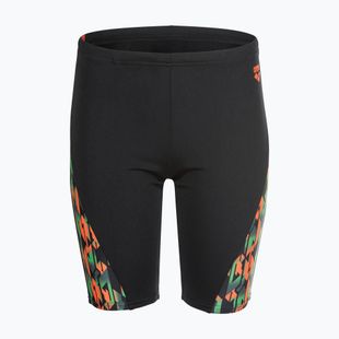 Kinder-Schwimmjammers arena Print Swim black/orange multi