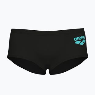 Herren-Badeboxershorts arena One Low Waist Short Big Logo black/black