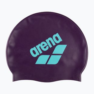 Schwimmkappe arena Big Logo plum water