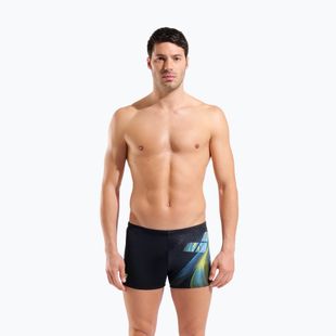 Herren-Badeboxershorts arena Jellyfish Swim Short black/multi