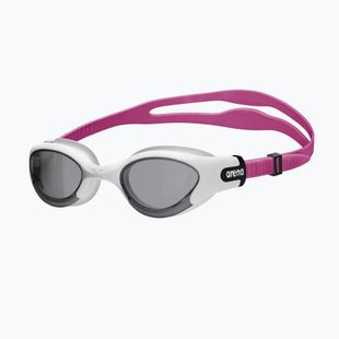 Schwimmbrille Damen Arena The One Plus light smoke/white/magenta