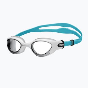 Kinder-Schwimmbrille Arena The One Plus clear/white/turquoise
