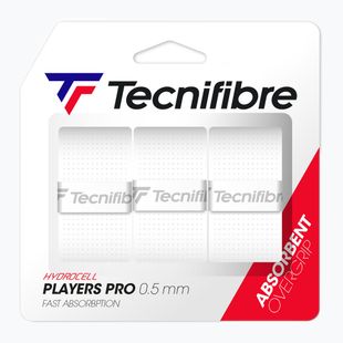 Griffbänder für Tennisschläger Tecnifibre Pro Players 3 Stk. white