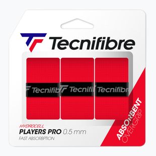 Griffbänder für Tennisschläger Tecnifibre Pro Players 3 Stk. red