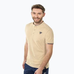 Herren-Poloshirt Tecnifibre Polo Pique sand