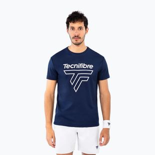 Tennisshirt Herren Tecnifibre Team Corpo Tee marine