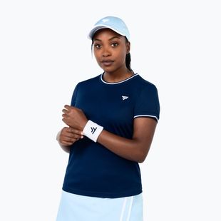 Damen-Tennisshirt Tecnifibre Team Tech marine