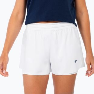 Tennisshorts Damen Tecnifibre Team Stretch Short W white