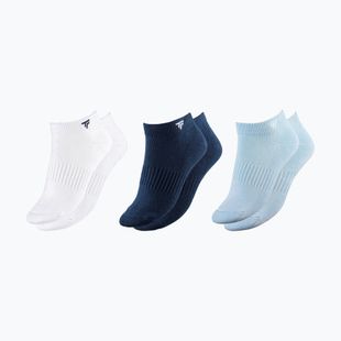 Socken Tecnifibre Low-Cut 3 pairs white/marine