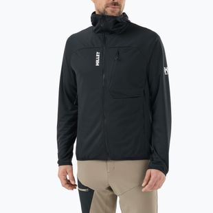 Herren-Trekkingsweatshirt Millet Lokka Hoodie III black