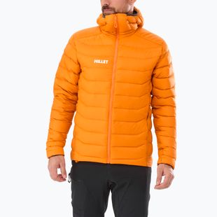 Jacke Herren Millet Kamet Down Hoodie maracuja