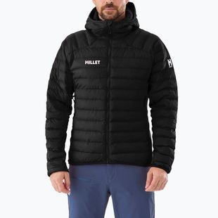 Gefütterte Herrenjacke Millet Fitz Roy Warm Hoodie black