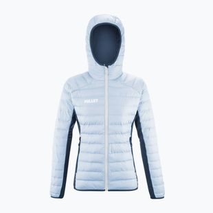 Gefütterte Jacke Damen Millet Fitz Roy Warm Hoodie iceberg/ dark denim