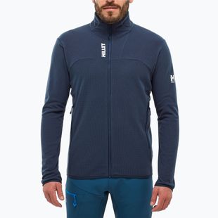 Fleecejacke für Herren Millet Ubic Lightgrid saphir