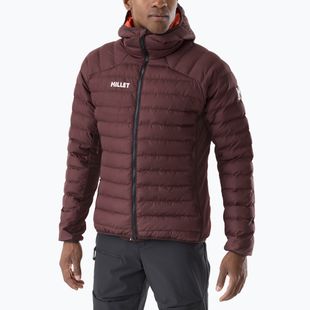 Gefütterte Herrenjacke Millet Fitz Roy Warm Hoodie Jacket truffle
