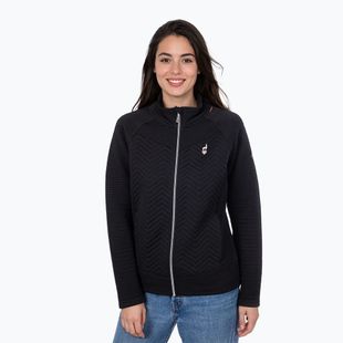 Damen-Windjacke Aulp Simix Jacquard Knit black