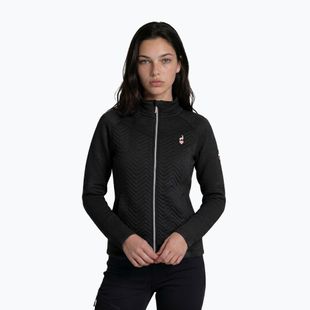 Damenpullover Aulp Simix Jacquard Knit black