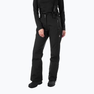 Damen-Skihose Aulp Velen Softshell Ski black