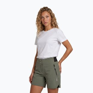 Damen-Trekkingshorts Aulp Bemba light khaki