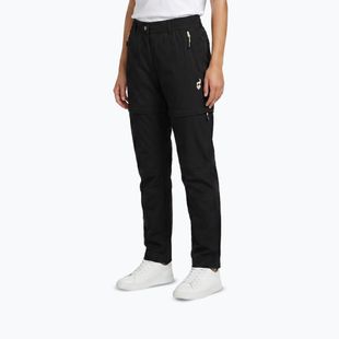 Damen-Trekkinghose Aulp Bonny Zip-Off black