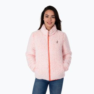 Damen-Fleecejacke Aulp Cairo Stretch Fleece hibiscus