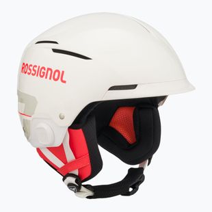 Rossignol Hero Slalom Impacts Skihelm + Chinguard weiß