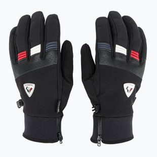 Herren-Skihandschuh Rossignol Strato Impr schwarz
