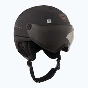 Skihelm Rossignol Fit Visor Impacts Photo black