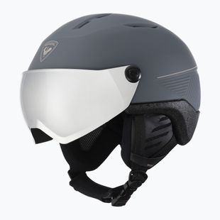 Skihelm Rossignol Fit Visor Impacts Photo grey