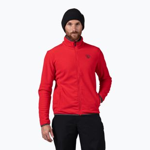 Herren-Fleecejacke Rossignol Strawpile Fleece Fz sports red
